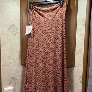 Lula Roe ankle-length maxi skirt